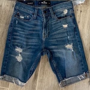 Hollister denim shorts